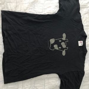 Mens Vintage Cow Tee Shirt